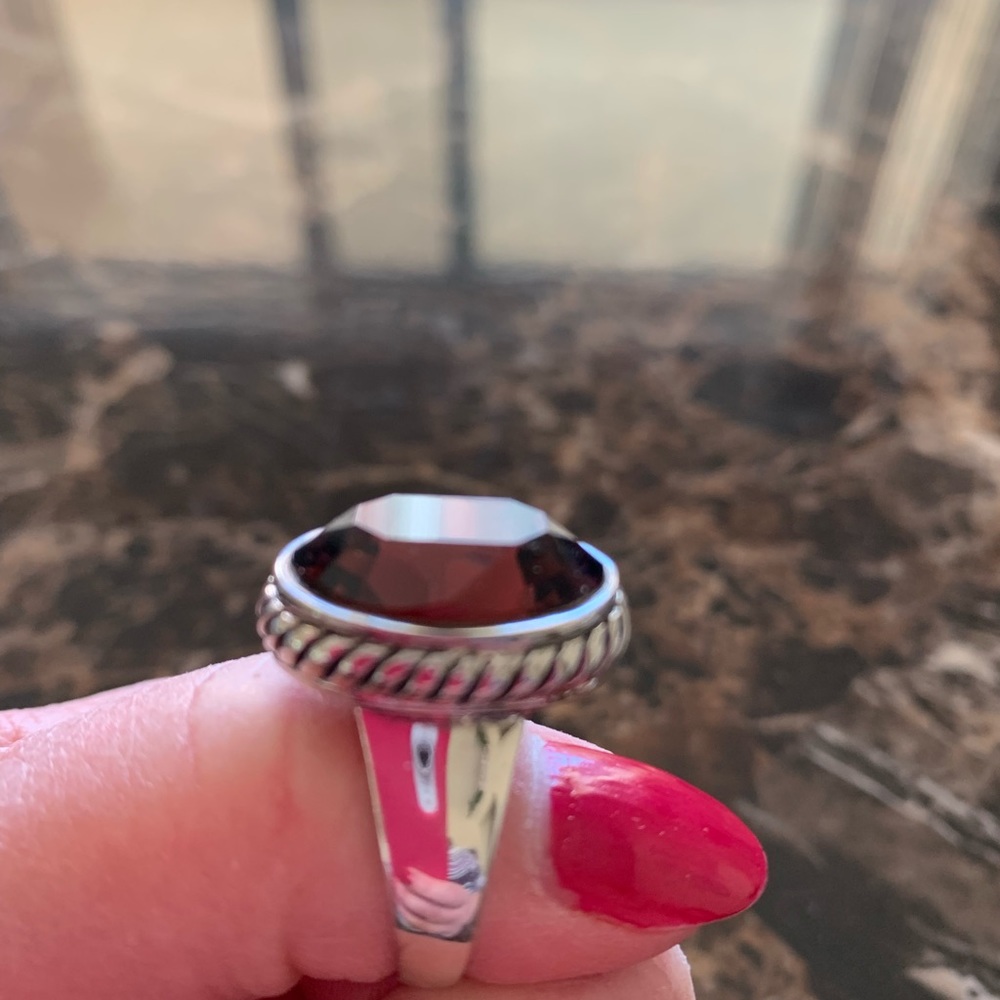 Dark Pink Ring. - image 3